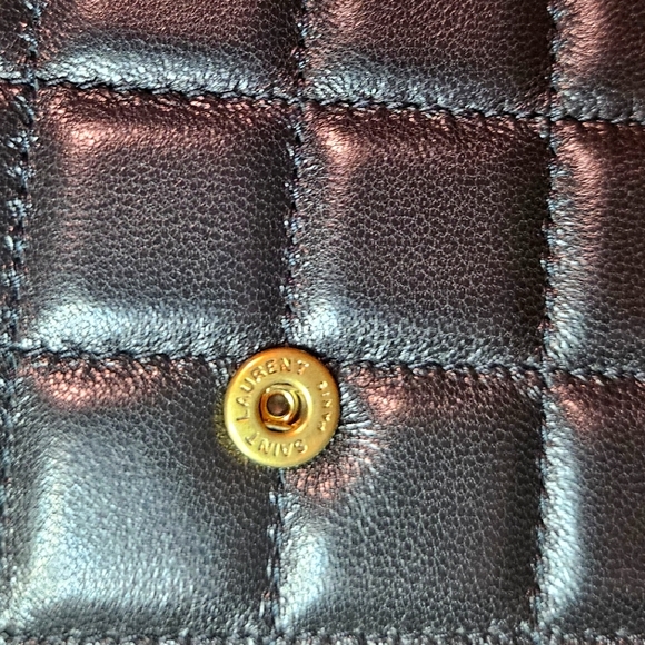 SAINT LAURENT Cassandre Carré Card Case - Picture 7 of 7